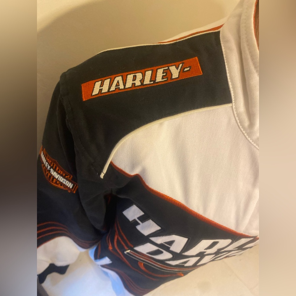 Harley Davidson Ladies 1W Racing Edition Screaming Eagle Jacket RARE RARE RARE! - Picture 7 of 14